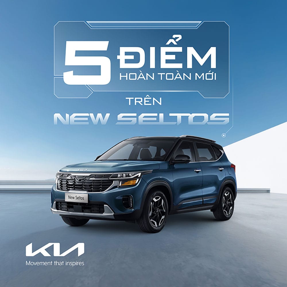 tóp 5 điểm mới kia seltos